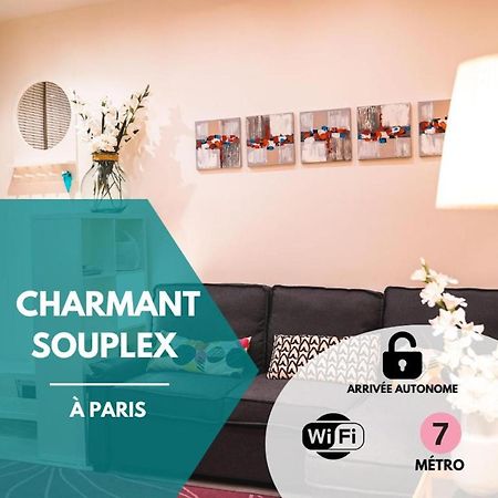 Charming Souplex In Paris Apartment ภายนอก รูปภาพ