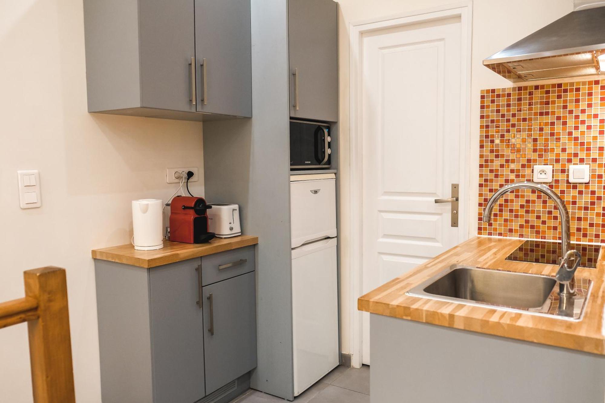 Charming Souplex In Paris Apartment ภายนอก รูปภาพ